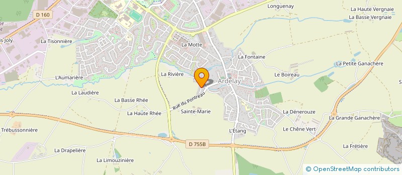 localisation de l'entreprise CARHOL à LES HERBIERS