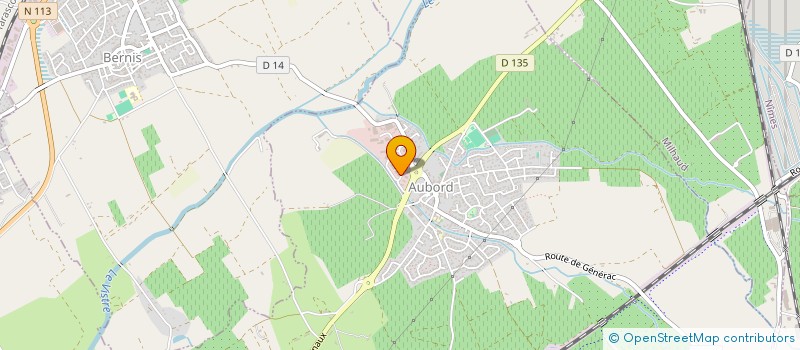 localisation de l'entreprise CARI  AUBORD