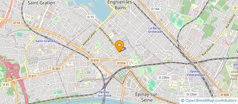 localisation de l'entreprise CARI à EPINAY-SUR-SEINE