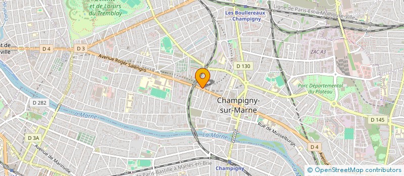 localisation de l'entreprise CARI CHAMPIGNY à CHAMPIGNY-SUR-MARNE