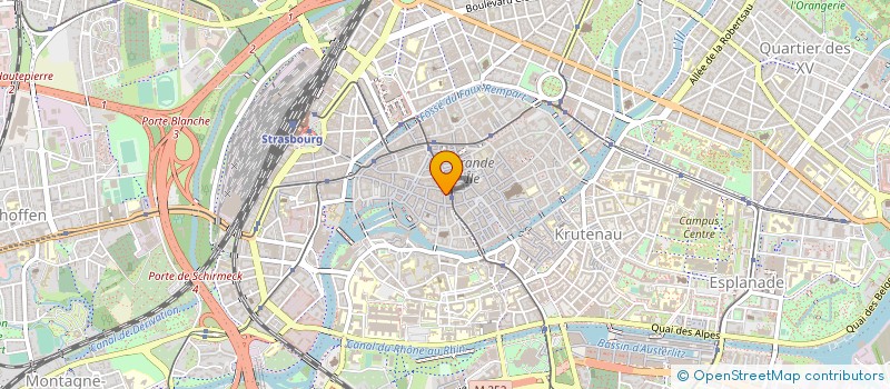 localisation de l'entreprise CARIB à STRASBOURG