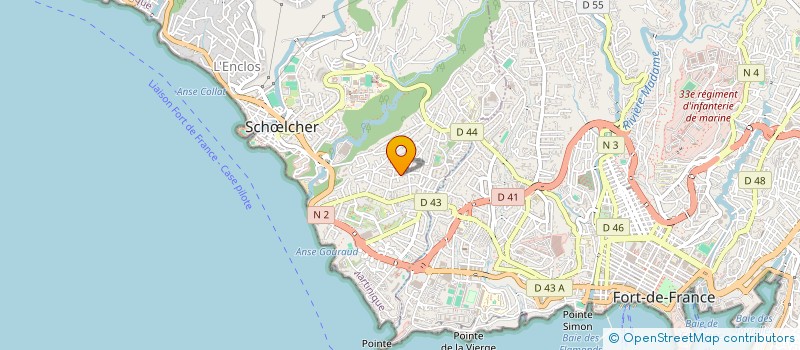 localisation de l'entreprise CARIB ELECTRONIC ENGINEERING à SCHŒLCHER