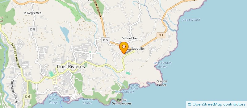 localisation de l'entreprise CARIBBEAN ASSURANCES à TROIS-RIVIERES