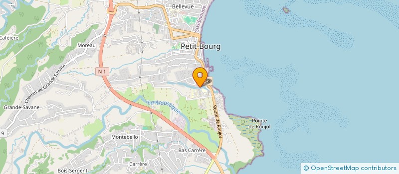 localisation de l'entreprise CARIBBEAN BEST PLACE TO WORK  PETIT-BOURG