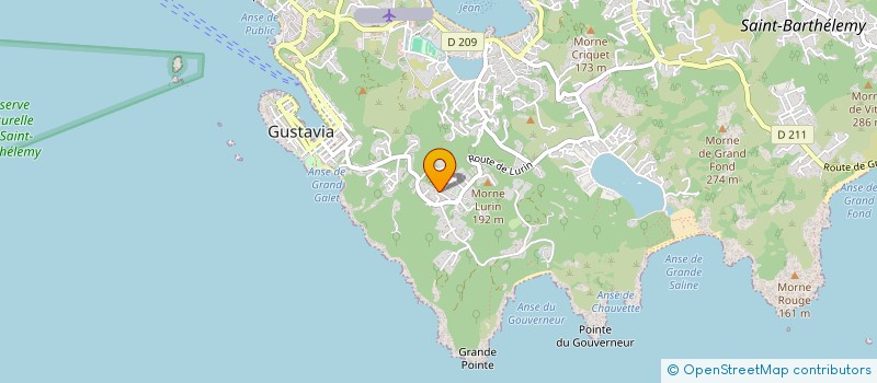 localisation de l'entreprise CARIBBEAN CONTRACTING à SAINT BARTHELEMY