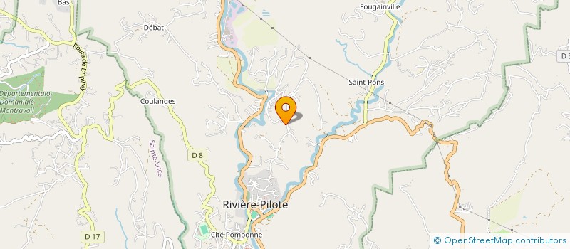 localisation de l'entreprise CARIBBEAN ELEC SERVICES  RIVIERE PILOTE