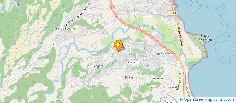localisation de l'entreprise CARIBBEAN ENGLISH CLASS à PETIT-BOURG