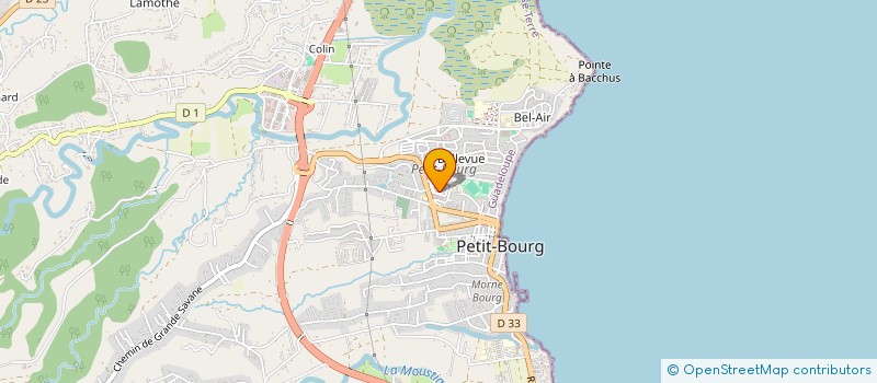 localisation de l'entreprise CARIBBEAN FASHION  PETIT BOURG