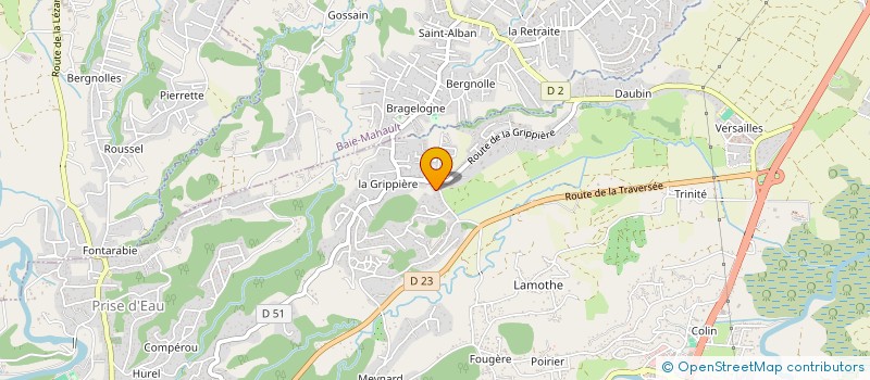 localisation de l'entreprise CARIBBEAN GRIP  PETIT-BOURG