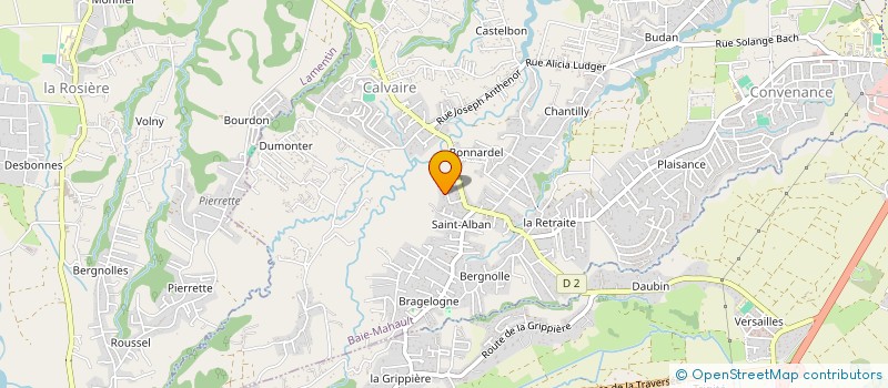 localisation de l'entreprise CARIBBEAN NATURAL COSMETICS  BAIE-MAHAULT