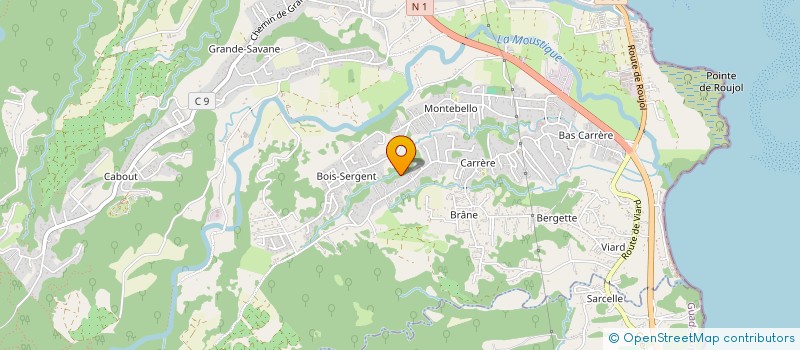 localisation de l'entreprise CARIBBEAN RUM AND FOOD EVENTS  PETIT-BOURG