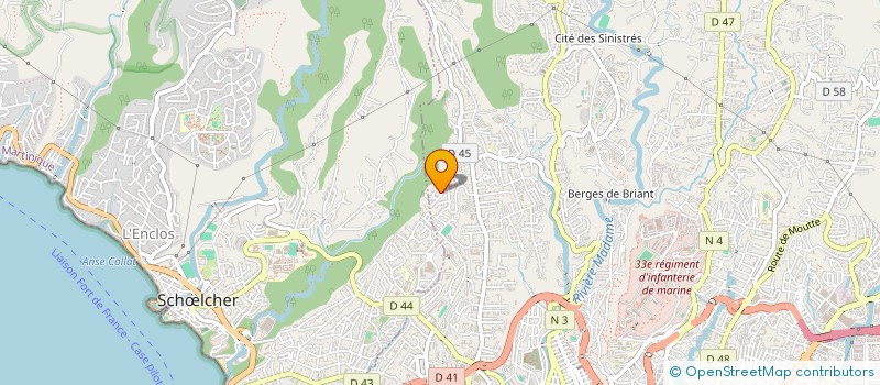 localisation de l'entreprise CARIBBEAN SAILBOAT RENTAL  FORT-DE-FRANCE