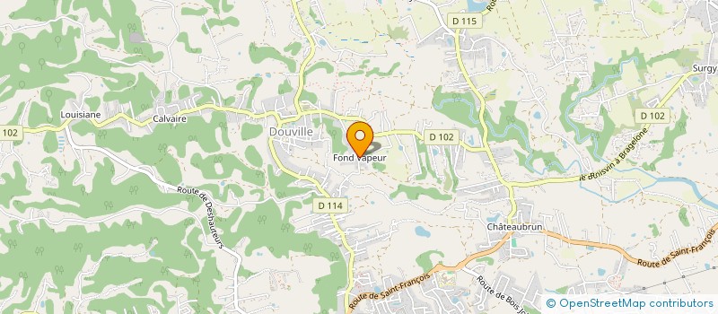 localisation de l'entreprise CARIBBEAN SOUL TRIP  SAINTE-ANNE