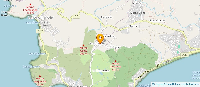 localisation de l'entreprise CARIBBEAN TECH SOLUTIONS à LES ANSES-D'ARLET