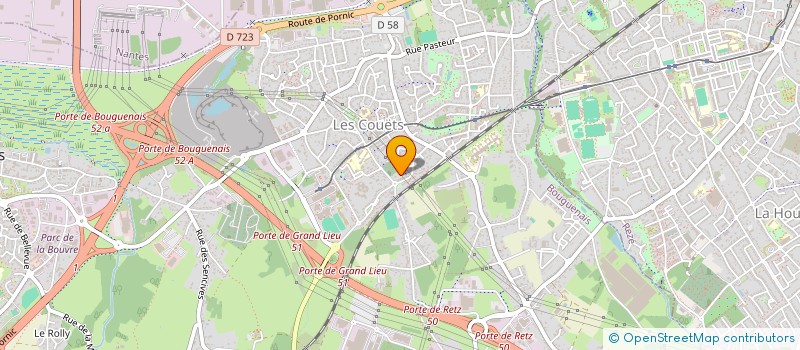 localisation de l'entreprise CARIBE à BOUGUENAIS