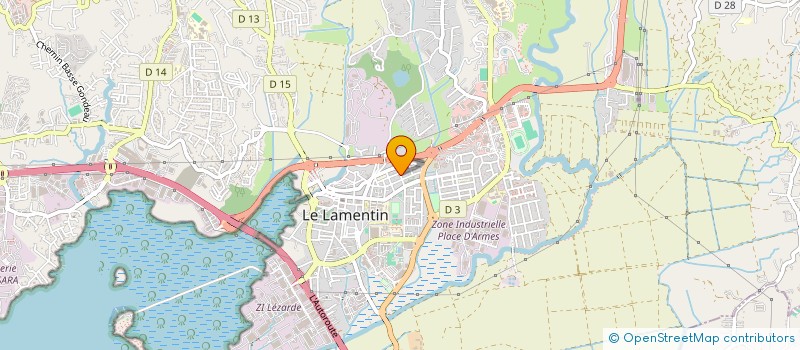 localisation de l'entreprise CARIBEAN CONDUITE  LE LAMENTIN