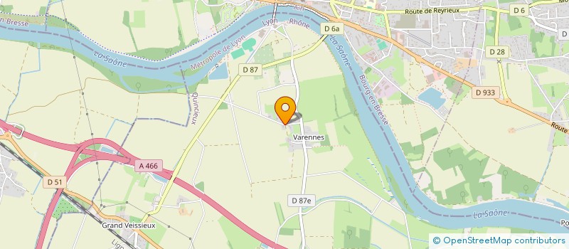 localisation de l'entreprise CARIBEAN PALACE  QUINCIEUX