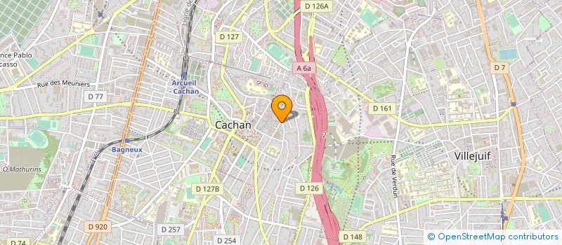 localisation de l'entreprise CARIBEEN BM CORPORATION à CACHAN
