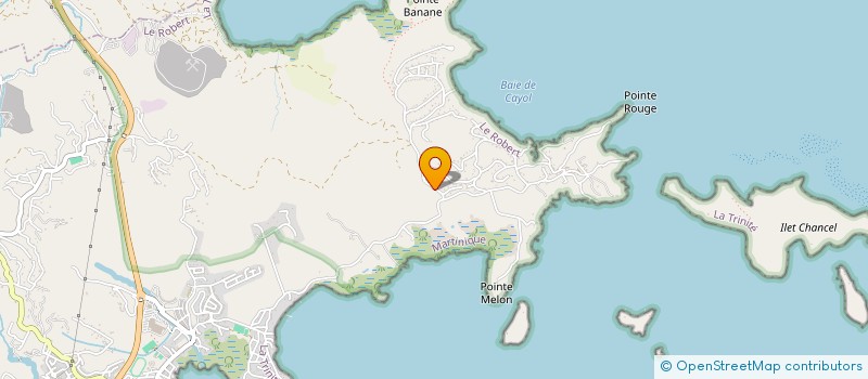 localisation de l'entreprise CARIBEENNE DE VIANDES à LE ROBERT