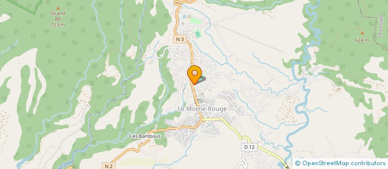 localisation de l'entreprise CARIBMARCHE à LE MORNE-ROUGE