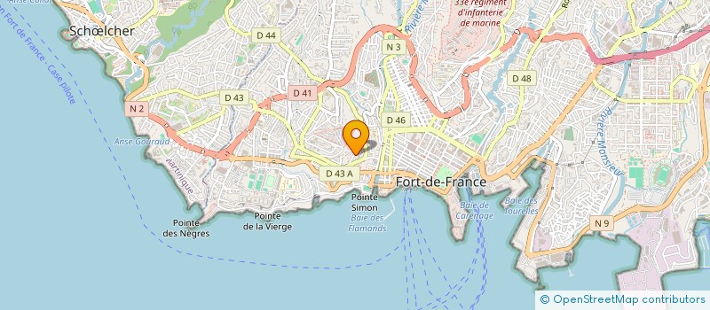 localisation de l'entreprise CARIBN SERVICES à FORT-DE-FRANCE