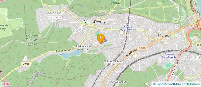 localisation de l'entreprise CARIBOU  HUEZ