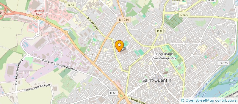 localisation de l'entreprise CARIBOU à SAINT-QUENTIN