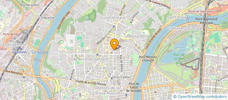 localisation de l'entreprise CARIBOU SERVICES  LYON