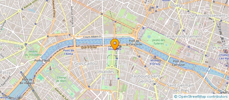 localisation de l'entreprise CARICATURE  PARIS 07