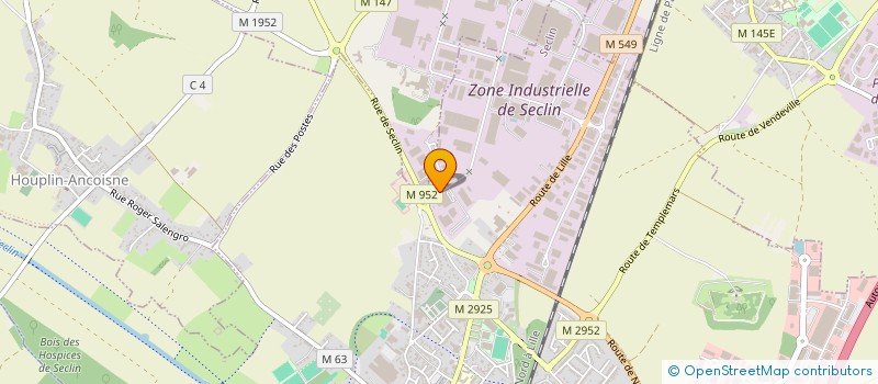 localisation de l'entreprise CARIEL SA à SECLIN