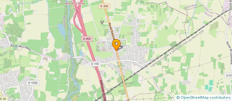 localisation de l'entreprise CARIF à LISSIEU