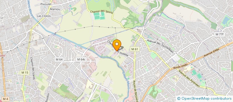 localisation de l'entreprise CARIF à L'UNION
