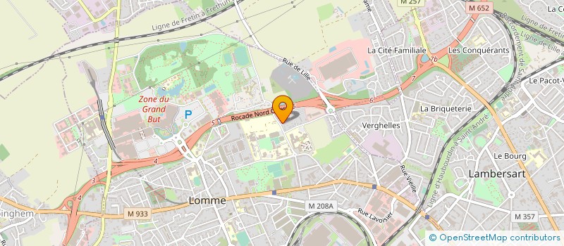 localisation de l'entreprise CARIFRANE AUTO SERVICE  LILLE