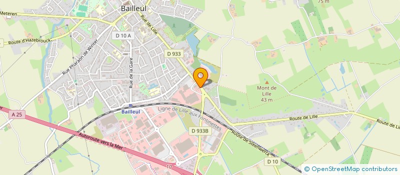 localisation de l'entreprise CARILLONS DE FLANDRE à BAILLEUL