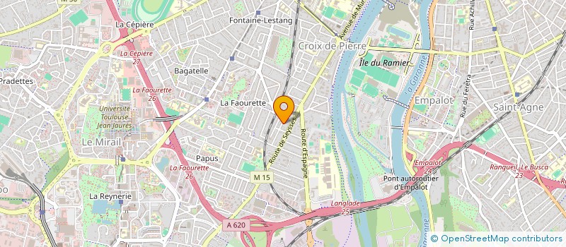 localisation de l'entreprise CARILLONS ET CLOCHES EN 31 à TOULOUSE