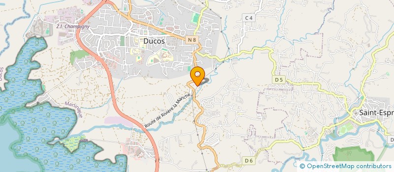 localisation de l'entreprise CARIMA  DUCOS