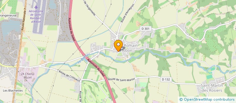 localisation de l'entreprise CARIMATY à SAINT RAMBERT D'ALBON