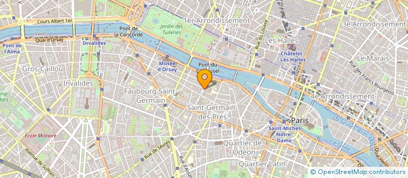 localisation de l'entreprise CARIMED à PARIS