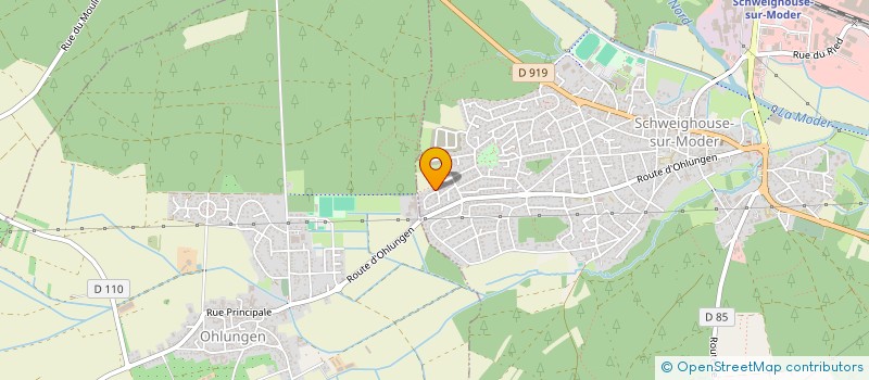 localisation de l'entreprise CARIMEX HYDRAULIQUE  SCHWEIGHOUSE-SUR-MODER