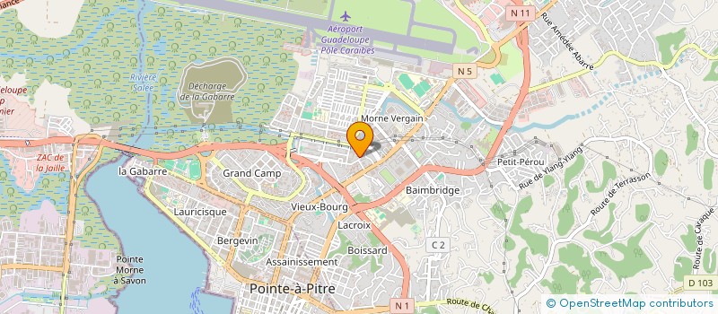 localisation de l'entreprise CARIMO à LES ABYMES