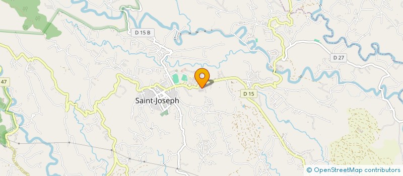 localisation de l'entreprise CARIN B S LOCATION  SAINT-JOSEPH