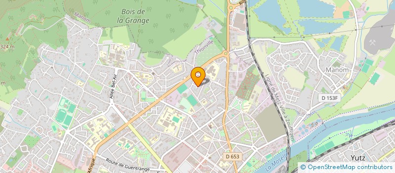 localisation de l'entreprise CARINA à THIONVILLE