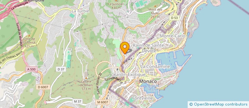 localisation de l'entreprise CARINA  BEAUSOLEIL