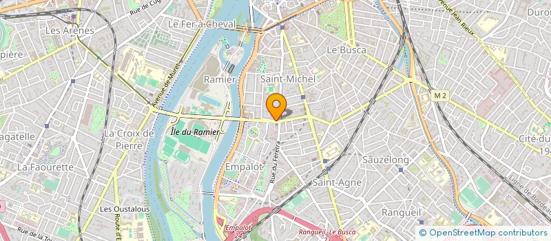 localisation de l'entreprise CARINA FLEURS à TOULOUSE