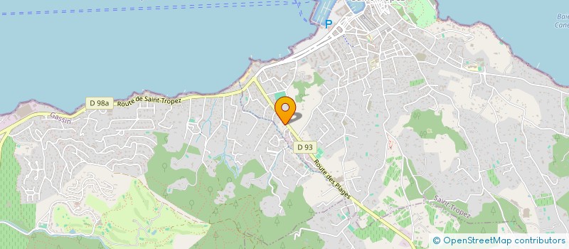 localisation de l'entreprise CARINE & CO  SAINT-TROPEZ