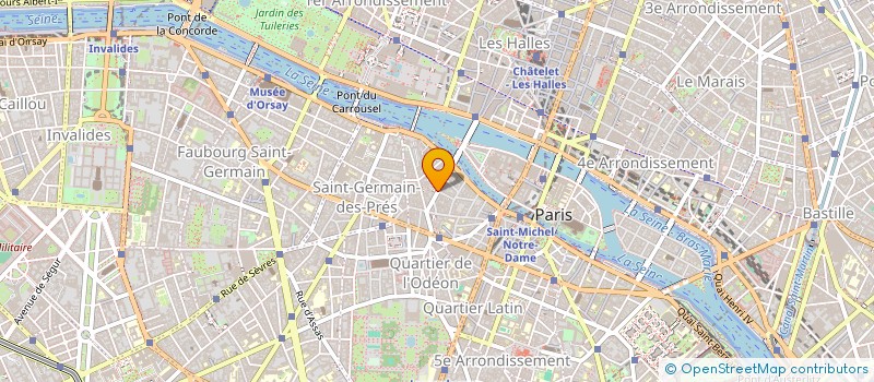 localisation de l'entreprise CARINE FRANCART  PARIS