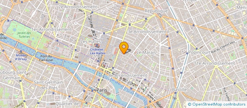 localisation de l'entreprise CARINE FRANCOIS à PARIS