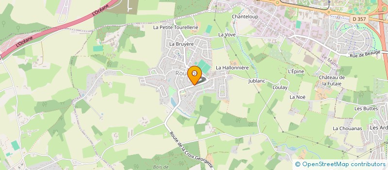 localisation de l'entreprise CARINE K à PRUILLE LE CHETIF