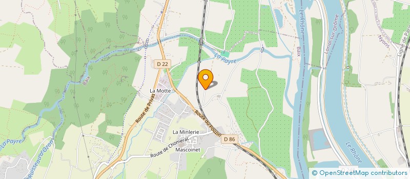 localisation de l'entreprise CARINE PLATET à BAIX