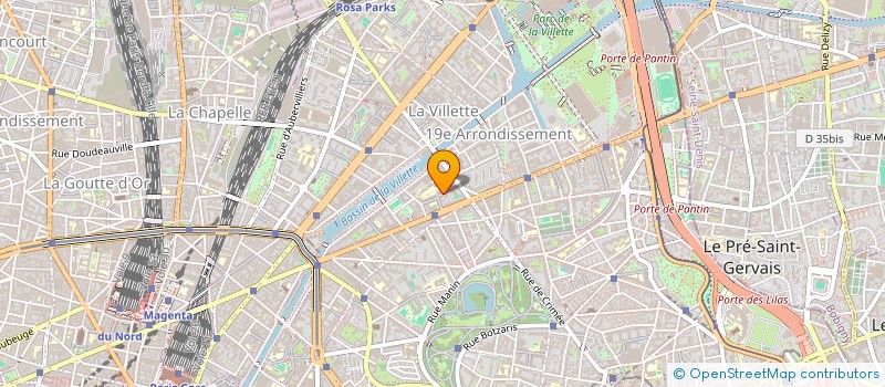 localisation de l'entreprise CARINEA  PARIS